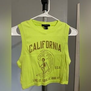 CALIFORNIA tank top